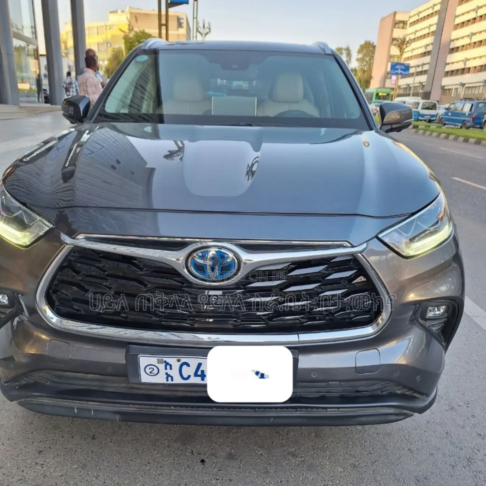 Toyota Highlander Hybrid 2023 Gray