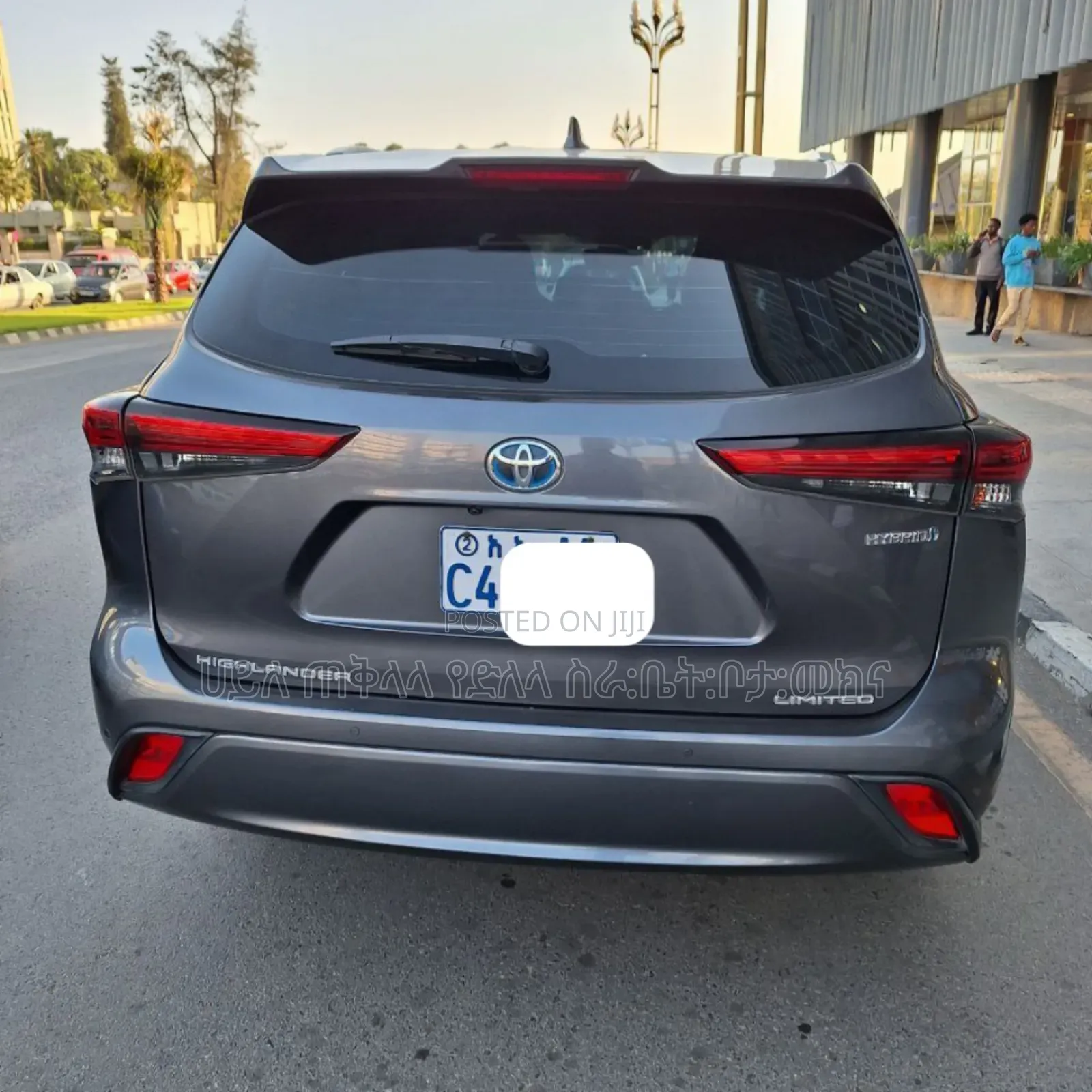 Toyota Highlander Hybrid 2023 Gray