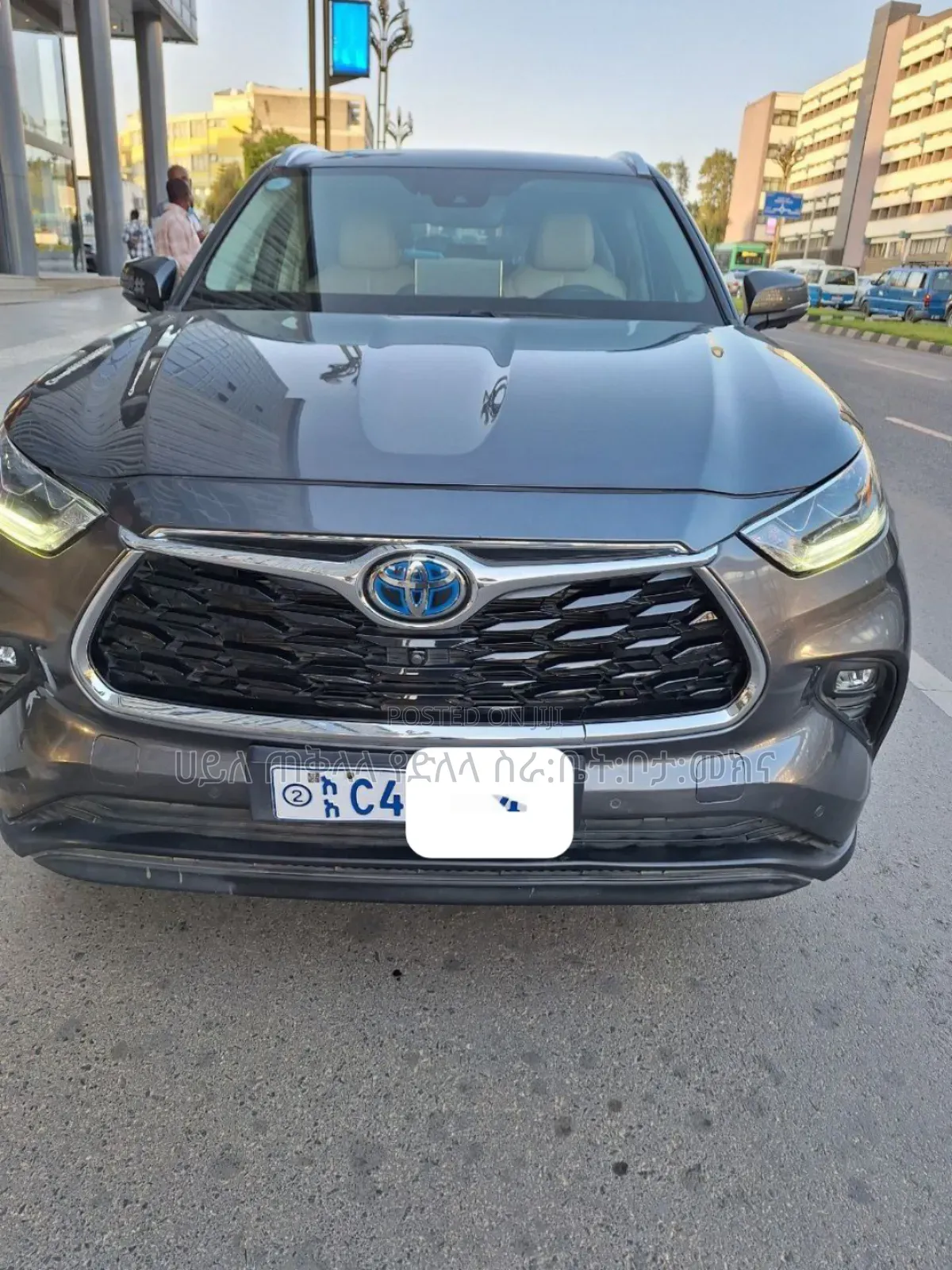 Toyota Highlander Hybrid 2023 Gray