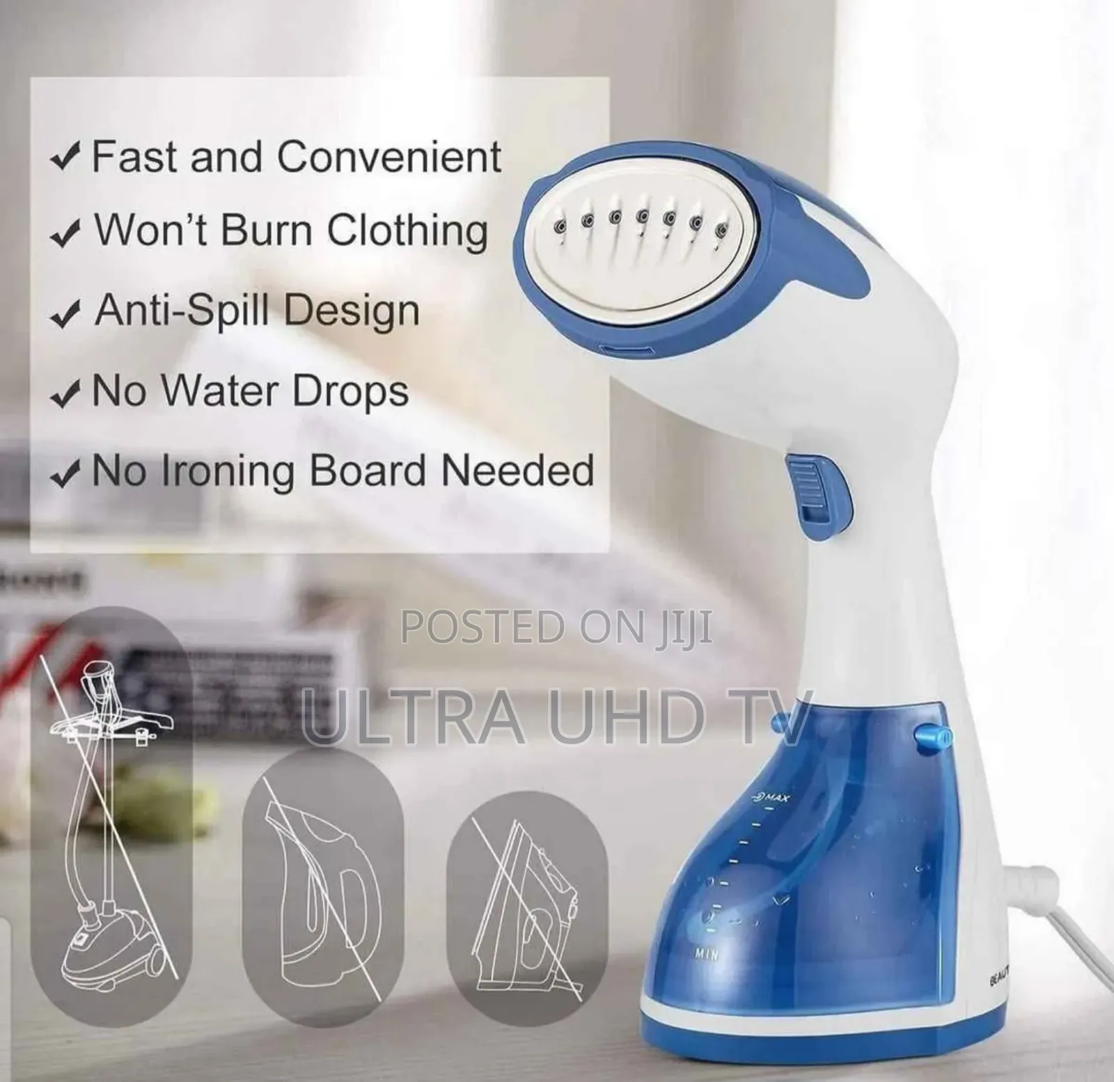 Home Time Handheld Garment Steamer