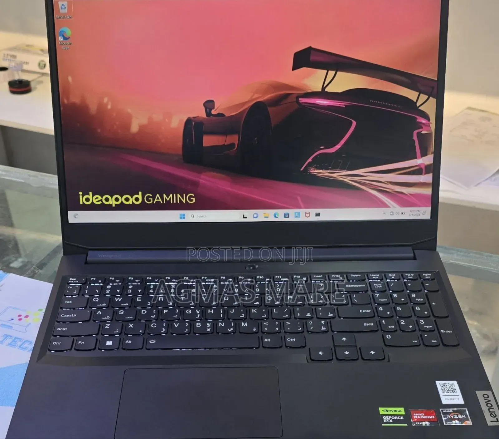 New Laptop Lenovo Ideapad 3 12GB AMD Ryzen 5 HDD+SSD 1T