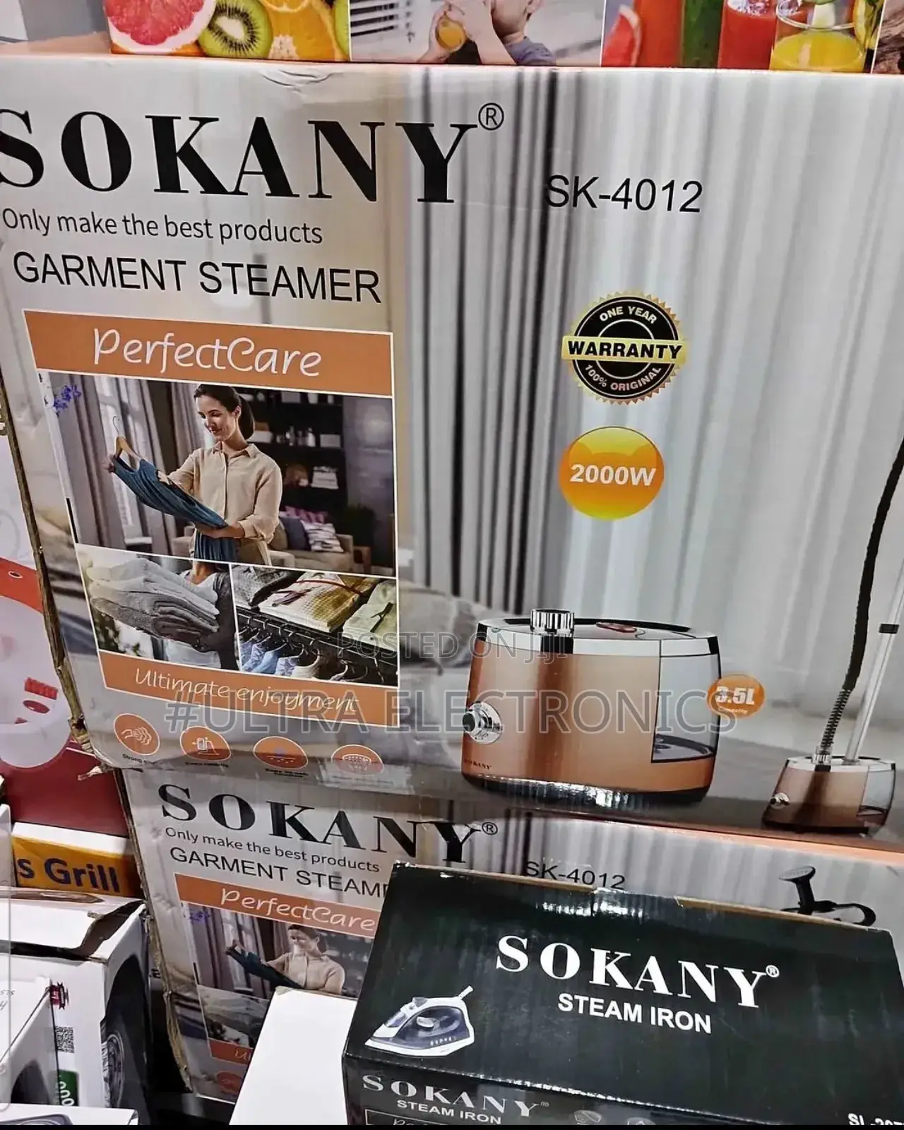 Sokany Perfectcare Sk-4012 Garment Steamer.