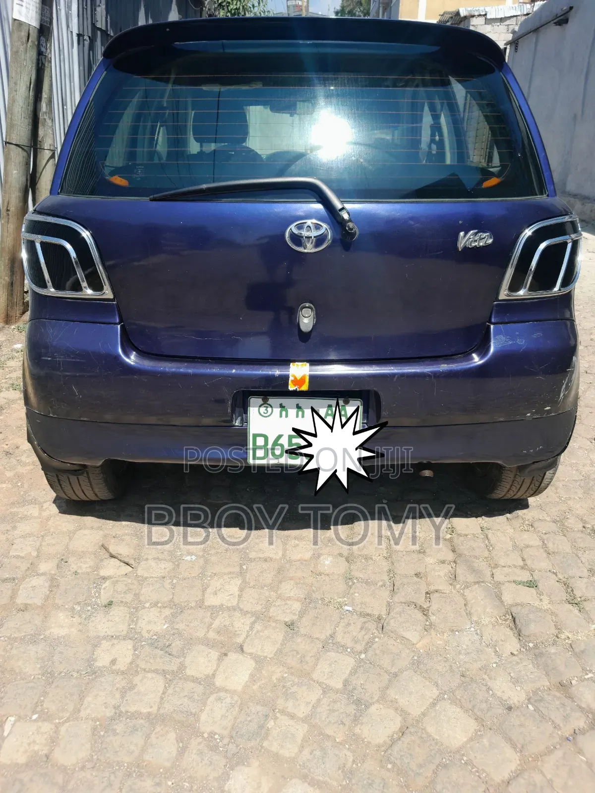 Toyota Vitz 2001 Blue