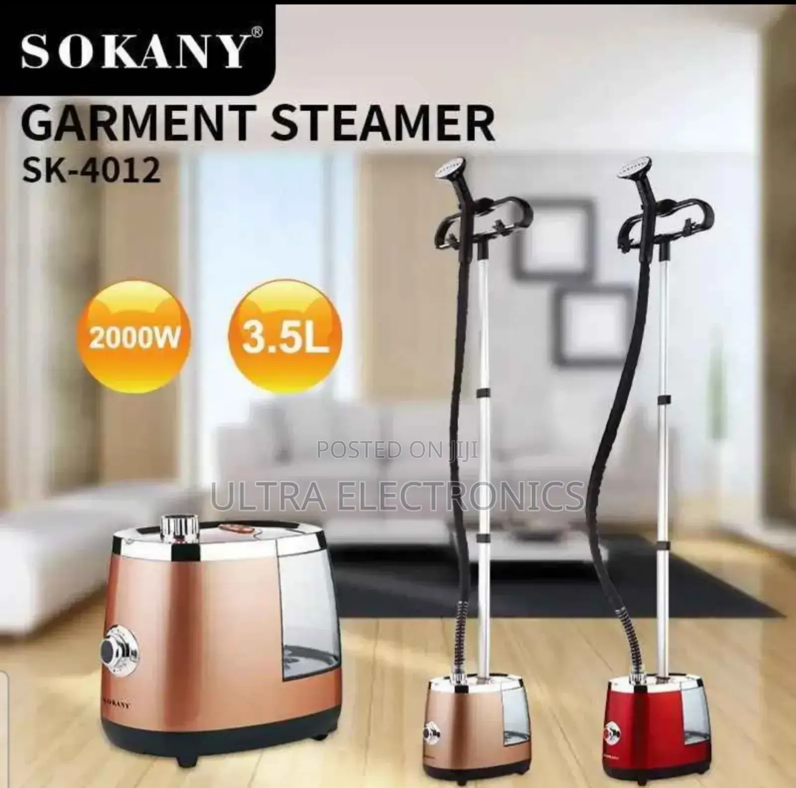Sokany Sk-4012 Garment Steamer. Power: 2000 Watts Best