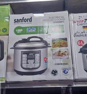 Sanford Electrical Pressure Cooker (Sf3200epc). Capacity: 6 Liters