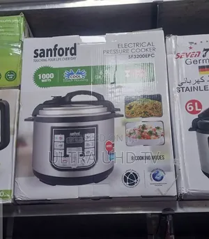 Sanford Electrical Pressure Cooker (Sf3200epc). Capacity: 6 Liters