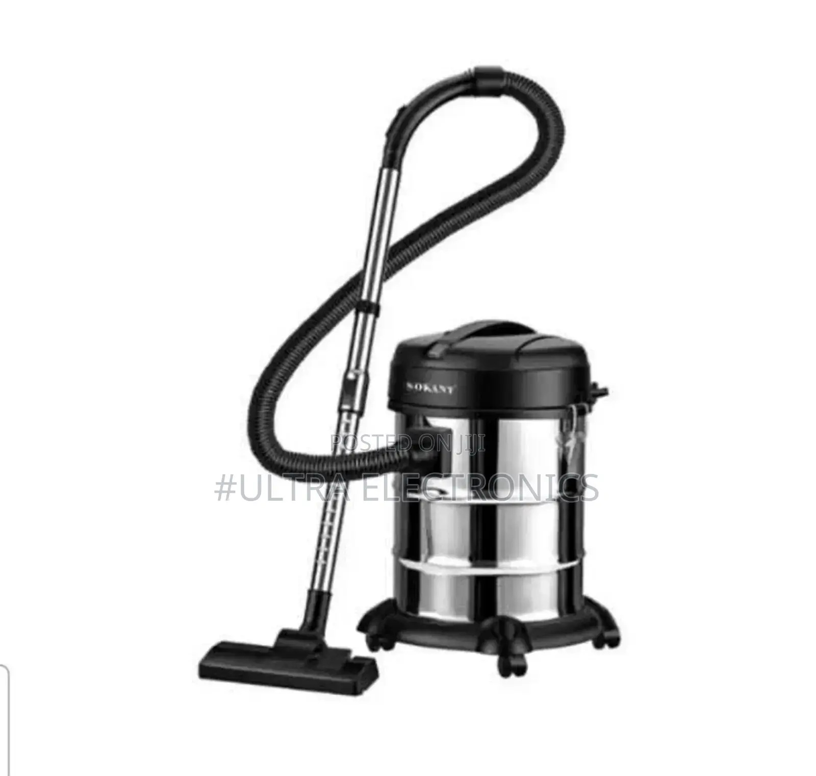 Sokany Sk-13025 Drum Vacuum Cleaner.It Has a Powerful 3600-Watt Motor.