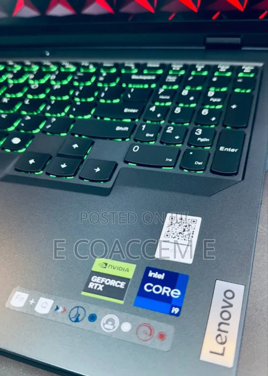 New Laptop Lenovo Legion 5 16GB Intel Core I9 SSD 1T