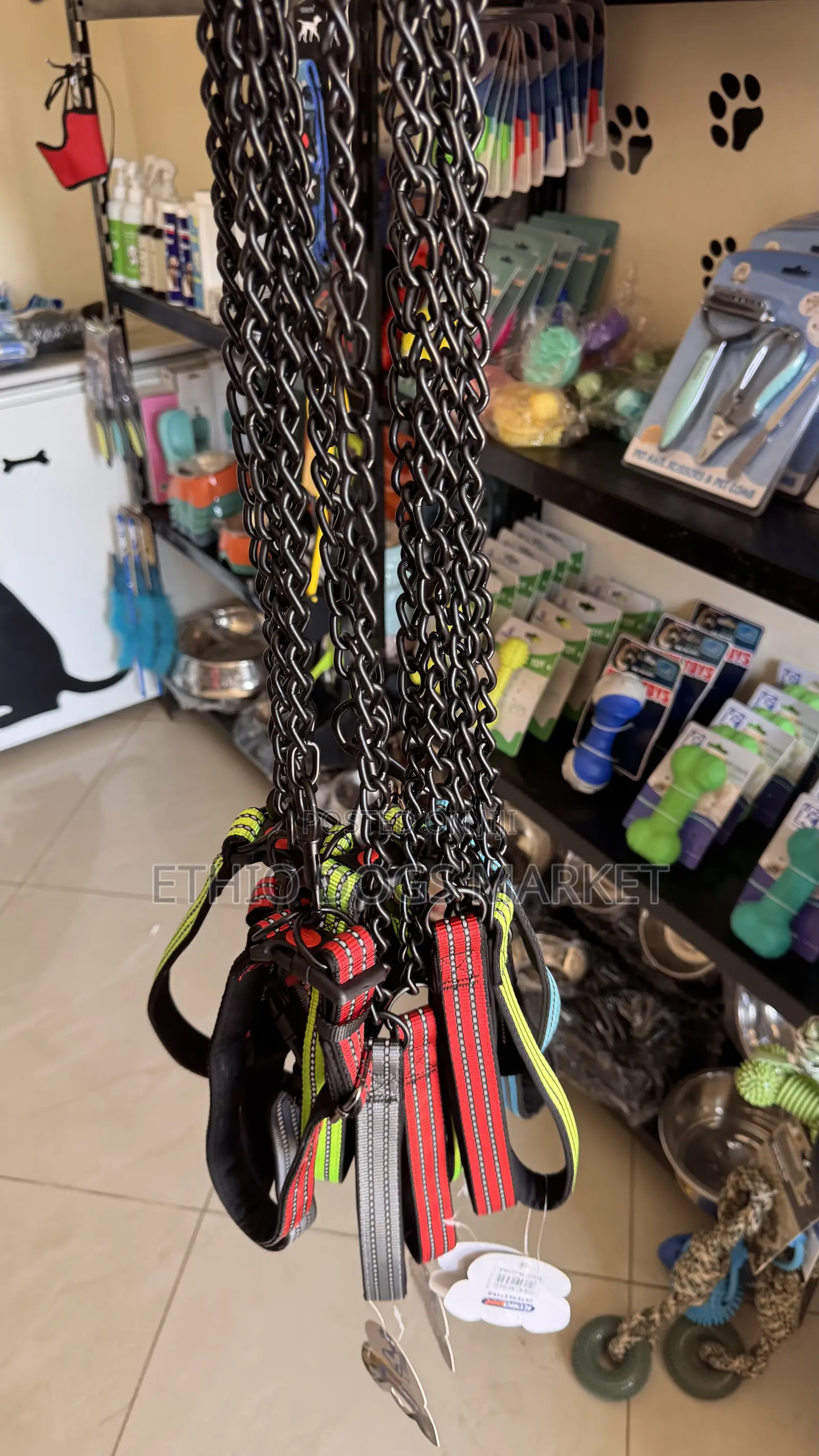 ጠንካራ Leash and Collar