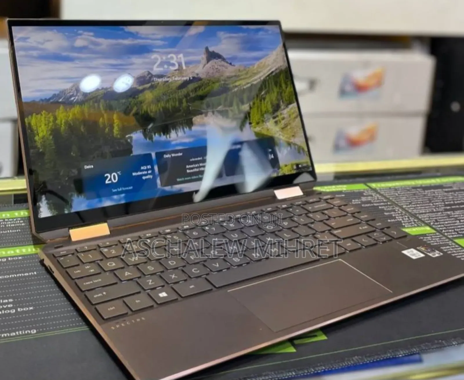 New Laptop HP Spectre X360 16GB Intel Core I7 SSD 512GB