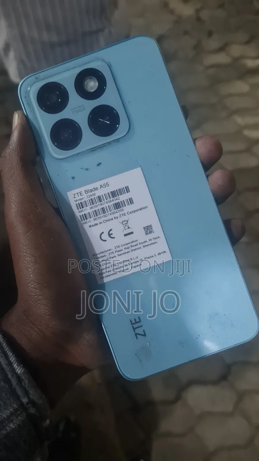 New ZTE Blade A55 64 GB Blue