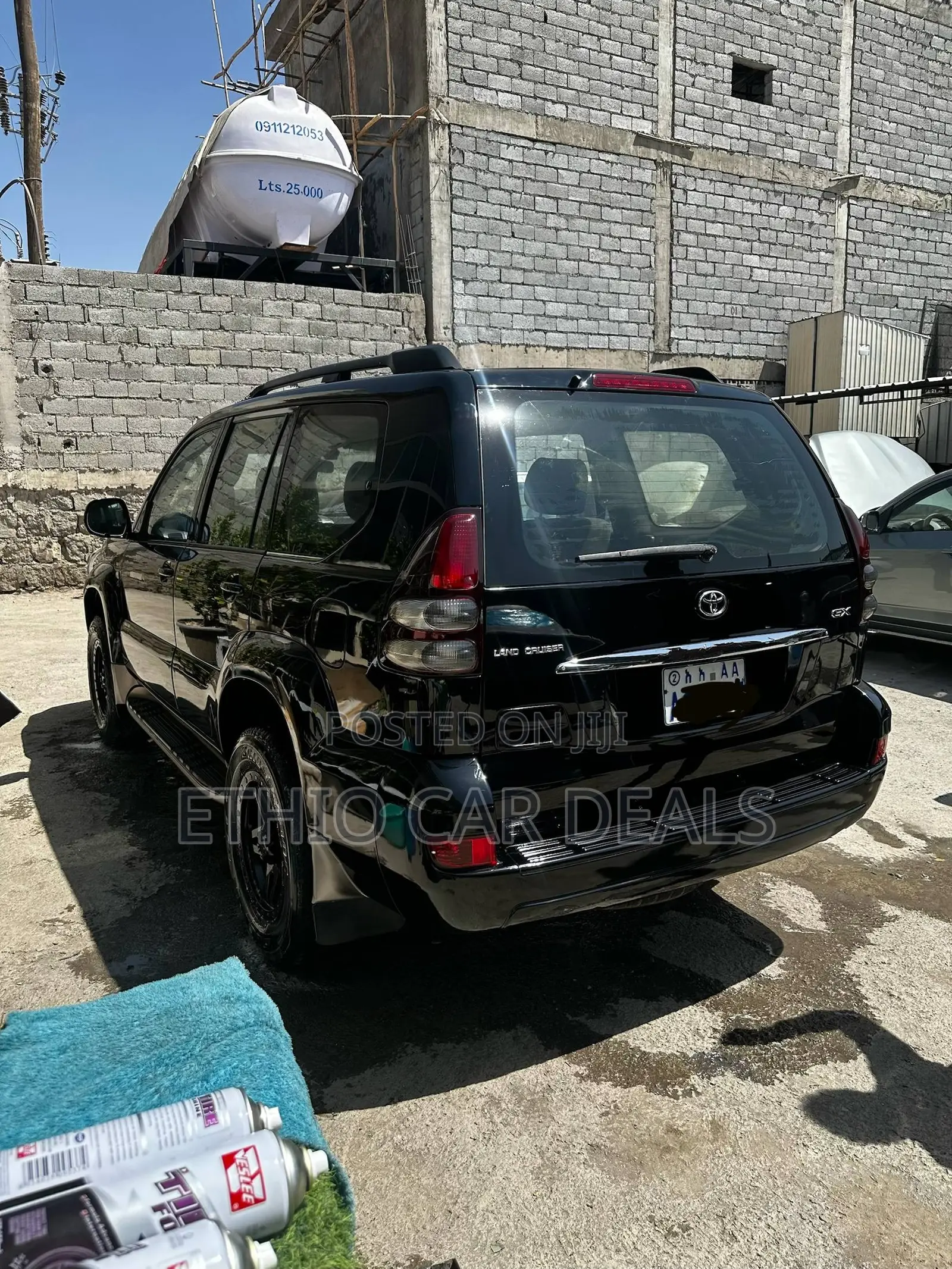 Toyota Land Cruiser 3.0 D-4D 2004 Black