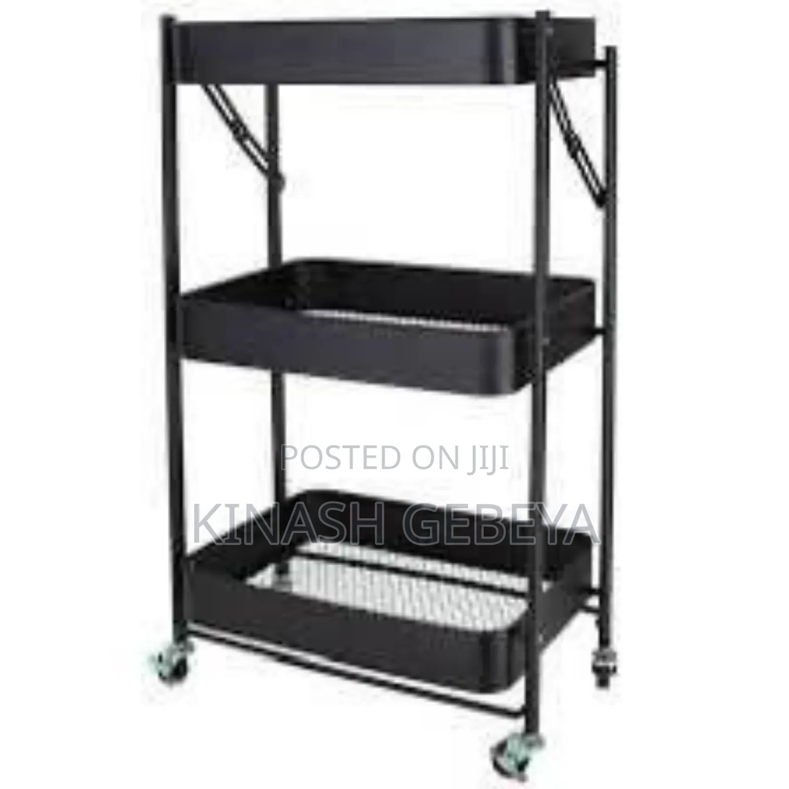 3 Tier Rolling Cart Oragnizer
