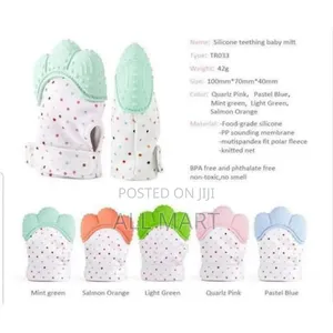Silcon Baby Tooth Gum Mittens