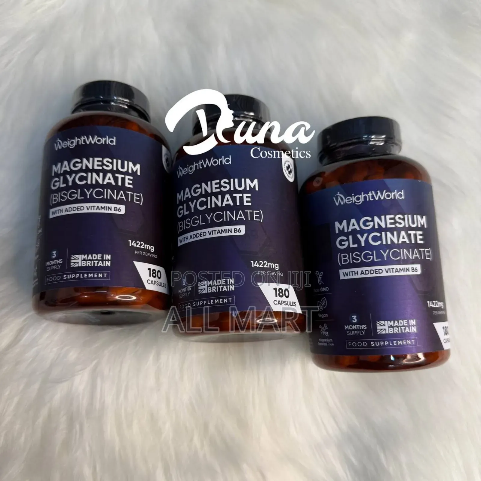 Magnesium Glycinate (Bisglycinate) Capsules