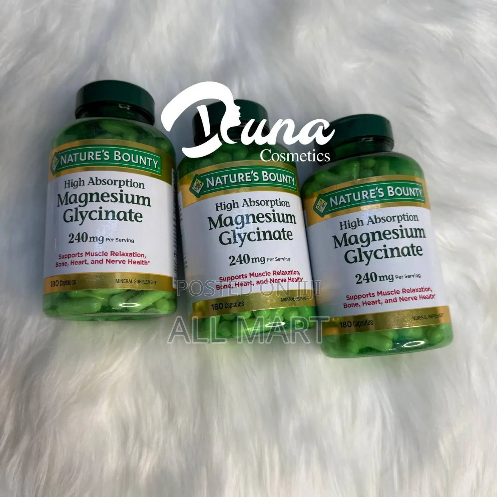 Nature's Bounty High Absorption Magnesium Glycinate,