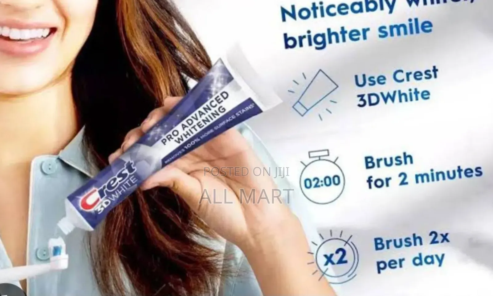 Crest 3d White Pro Advanced Whitening Toothpaste