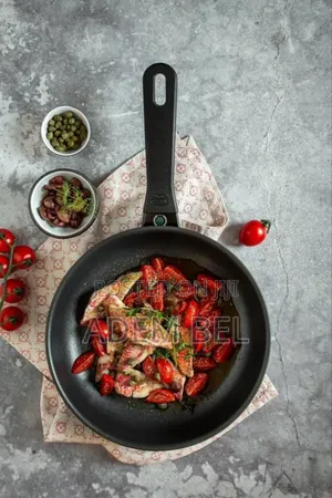 Non-Stick Granite Frying Pan With Heat-Resistant Handle