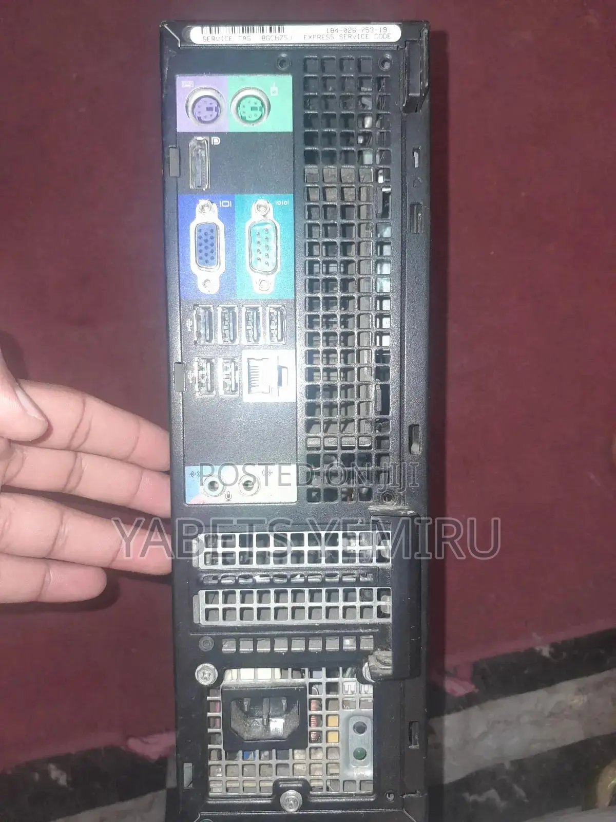 Desktop Computer Dell OptiPlex 790 4GB Intel Core I3 HDD+SSD 500GB