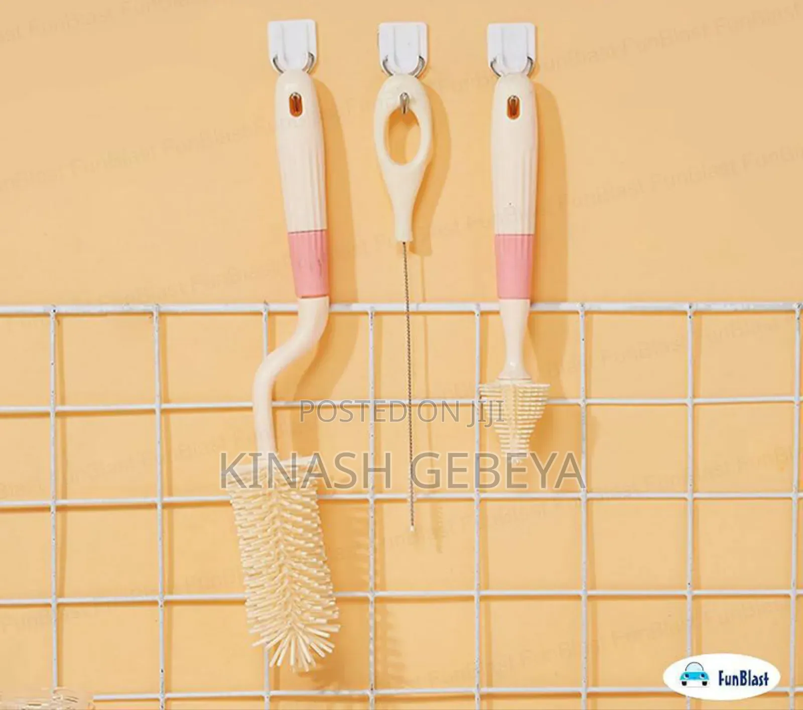 3pcs Baby Bottle Cleaning Brush