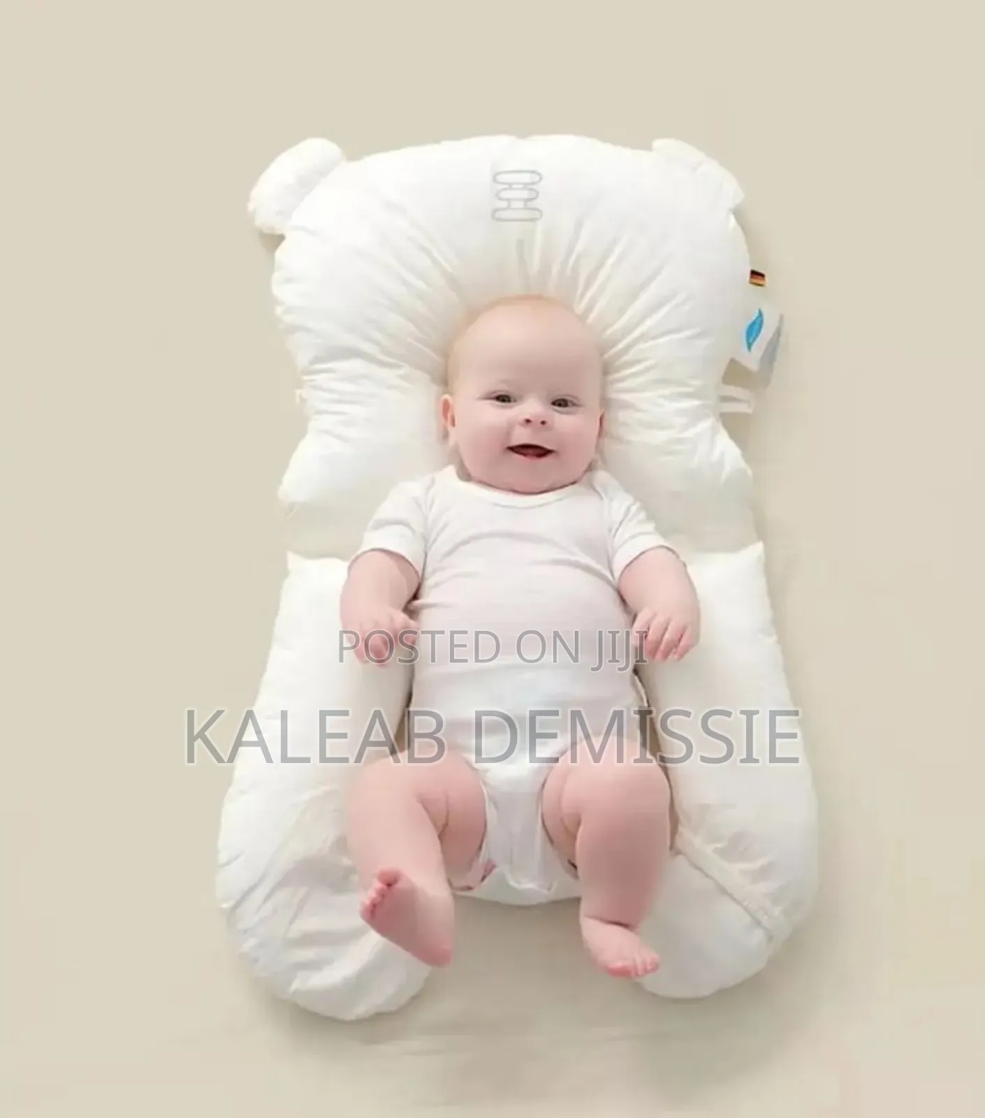 Baby Head Shaping Pillow With Body Positioner Shaped ለልጆች ጭንቅላት ቅርፀ