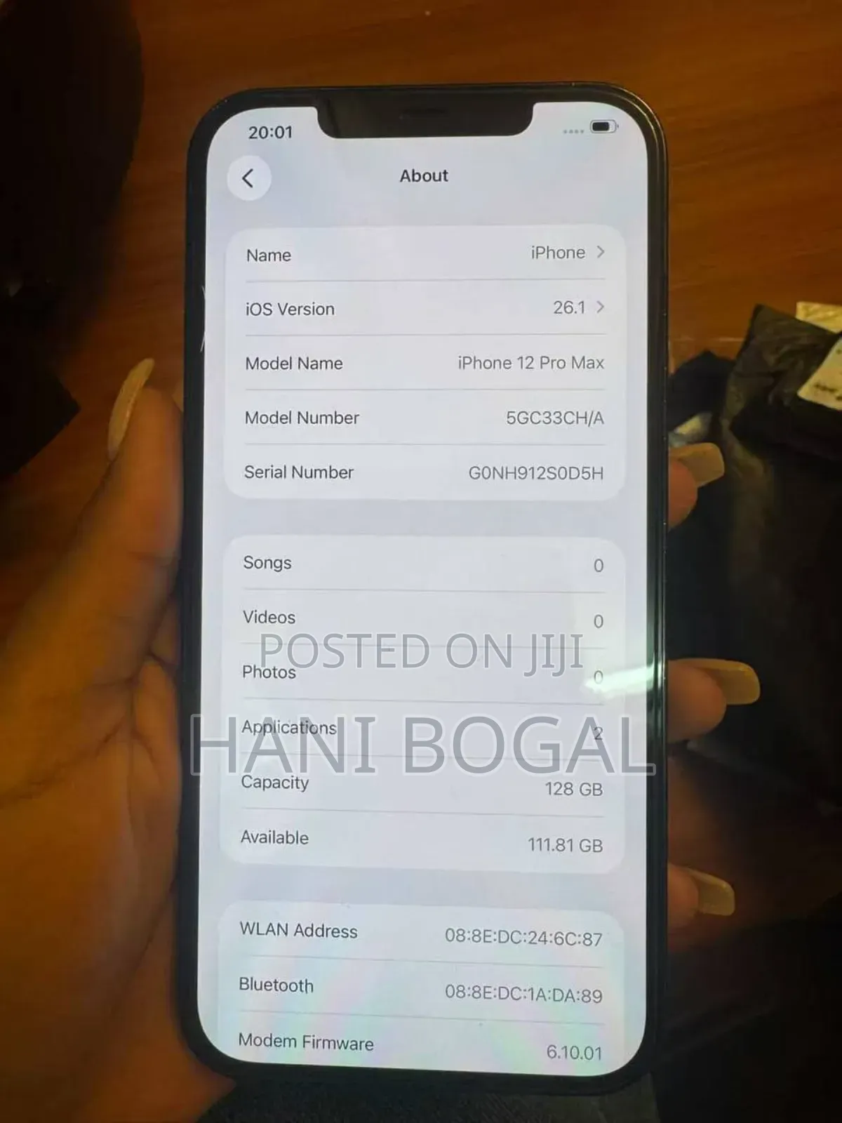 New Apple iPhone 12 Pro Max 128 GB Blue