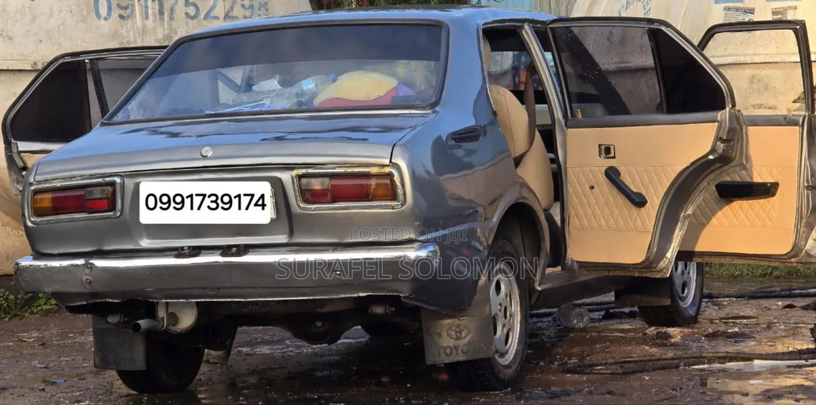 Toyota Corolla KE 30 1977 Silver