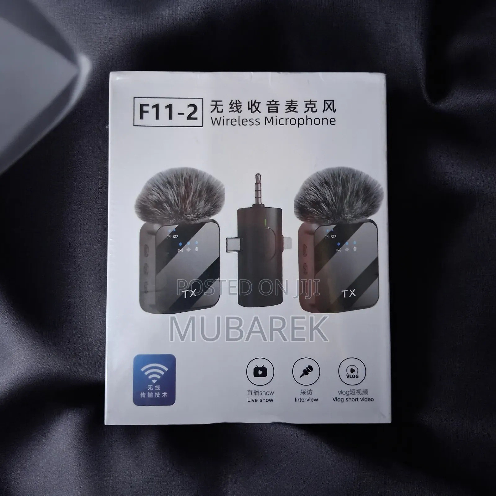 F11-2 Wireless Microphone: All-in-One Performance Mic