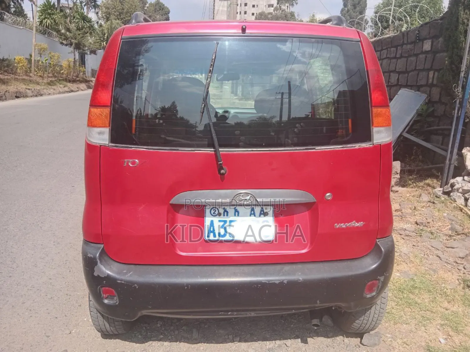 Hyundai Atos 1998 Red