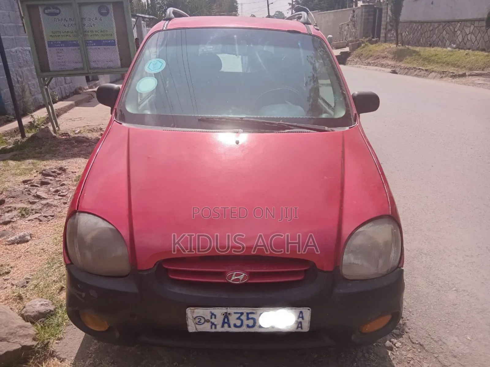 Hyundai Atos 1998 Red