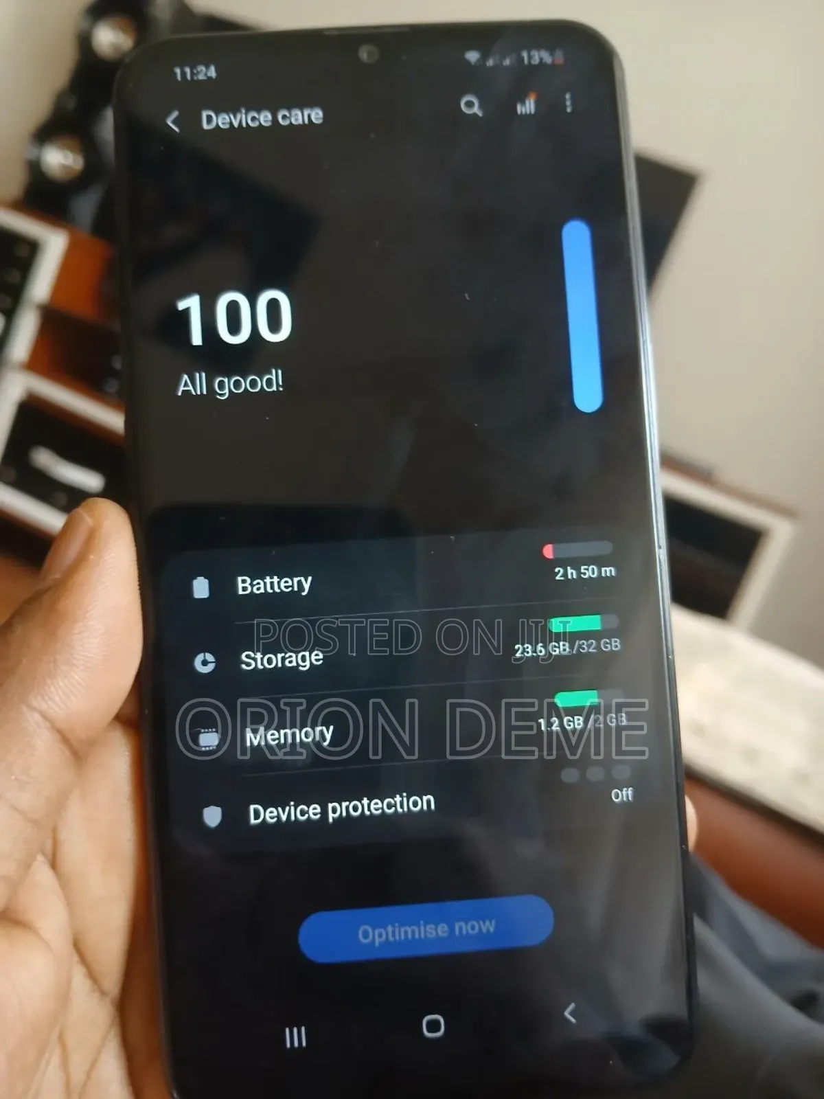 Samsung A10 32 GB Black