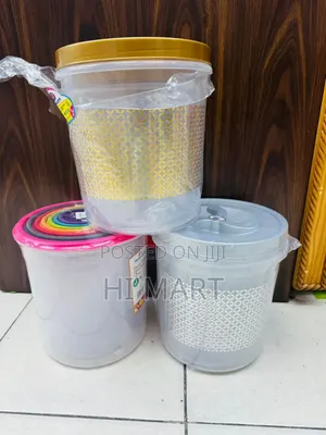 9pcs Airtight Kitchen Plastic Containers