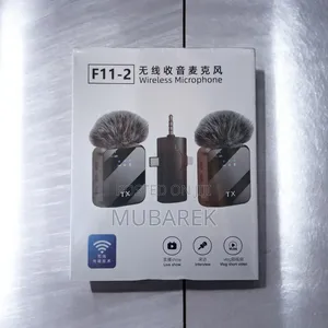 F11-2 Wireless Microphone: Durable Metal Body Design