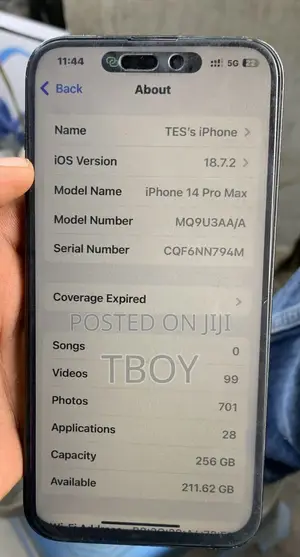 Apple iPhone 14 Pro Max 256 GB Gray