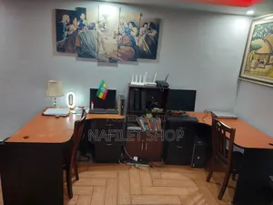 Table ጠረፔዛ (L Shape Computer Desk)