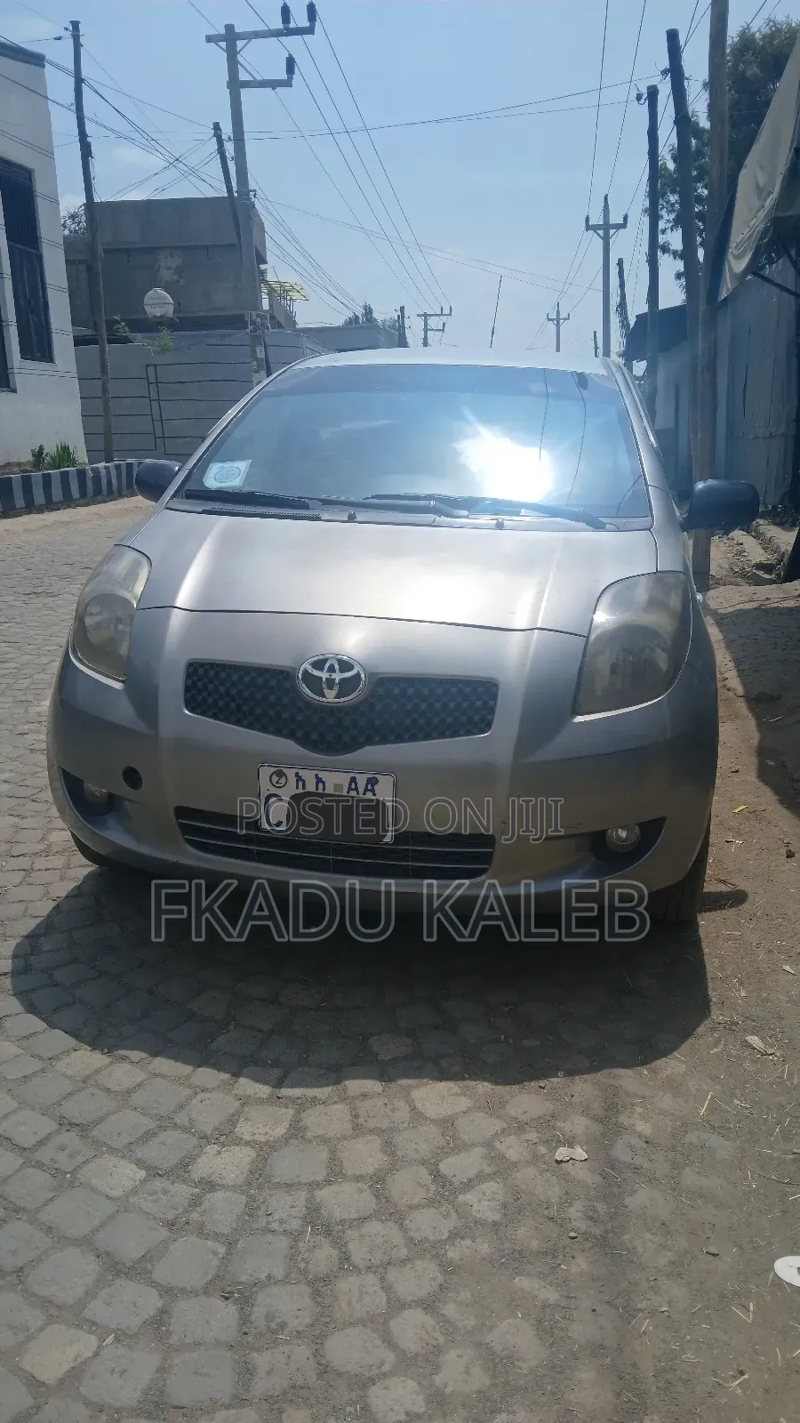 Toyota Yaris 2007 Gray