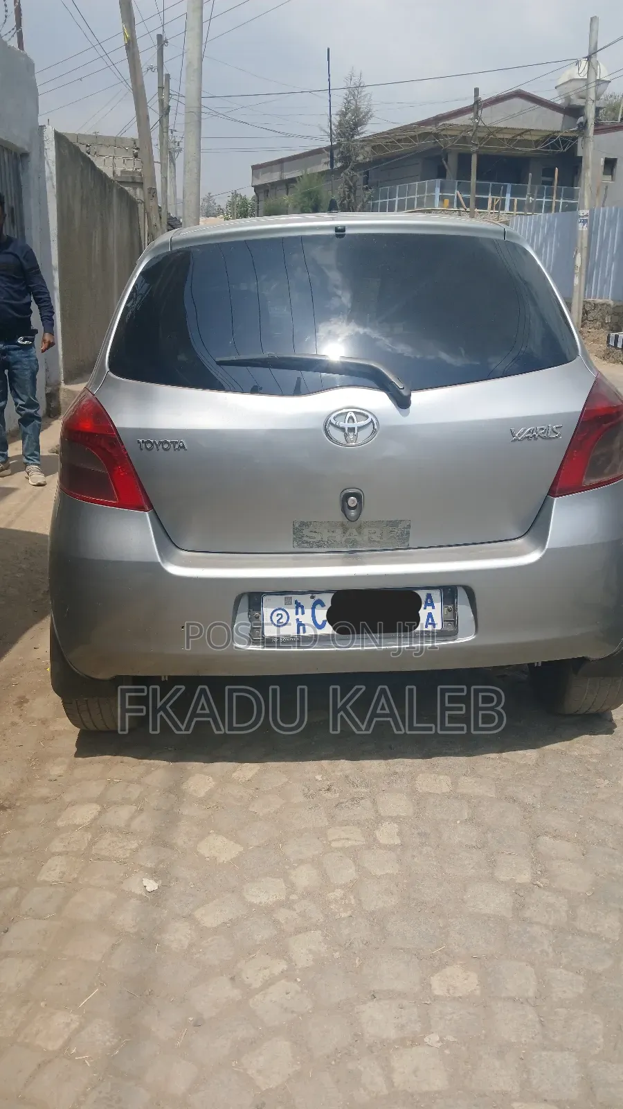 Toyota Yaris 2007 Gray