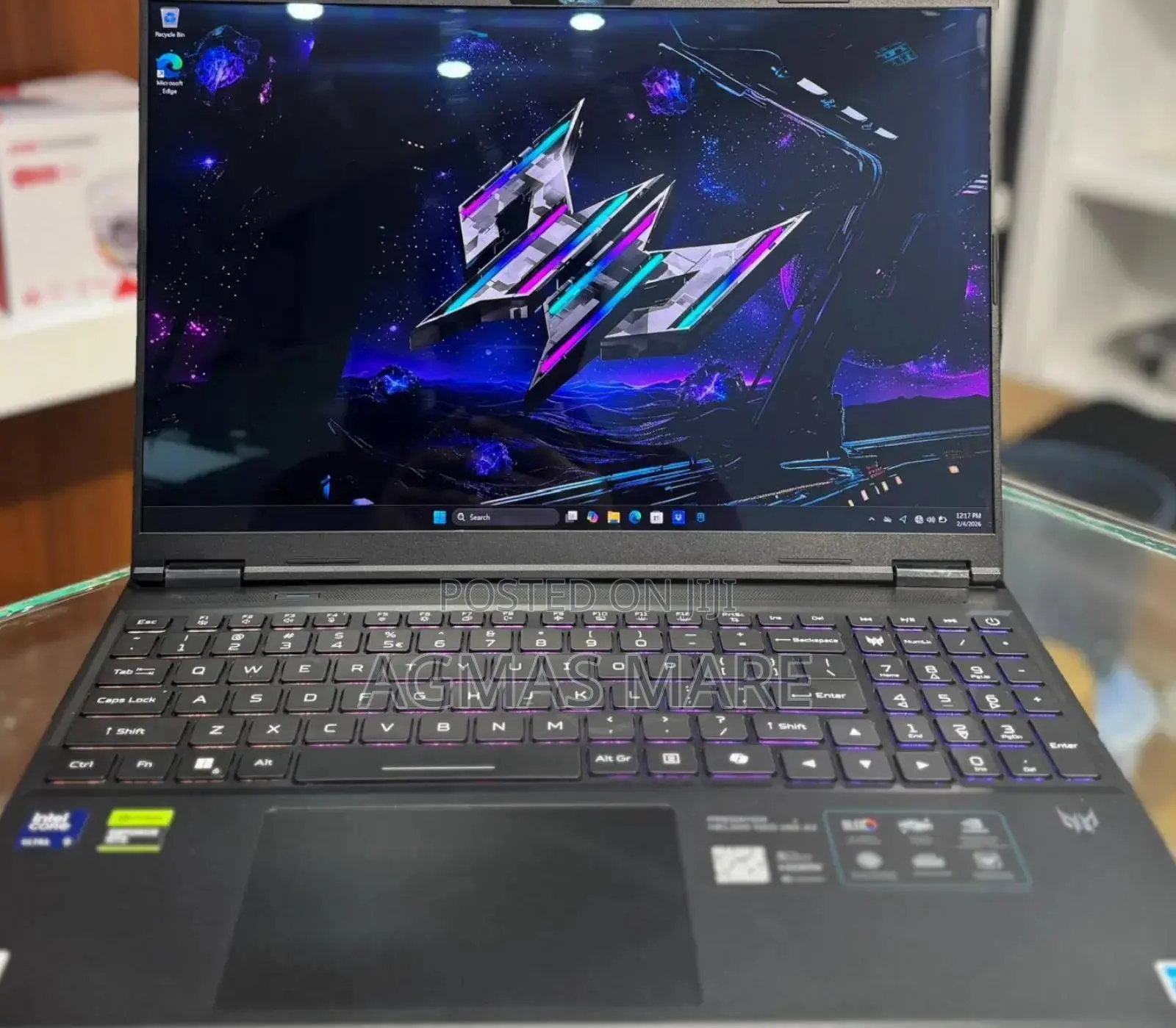 New Laptop Acer Predator Helios Neo 16 32GB Intel Core Ultra 9 SSD 1T