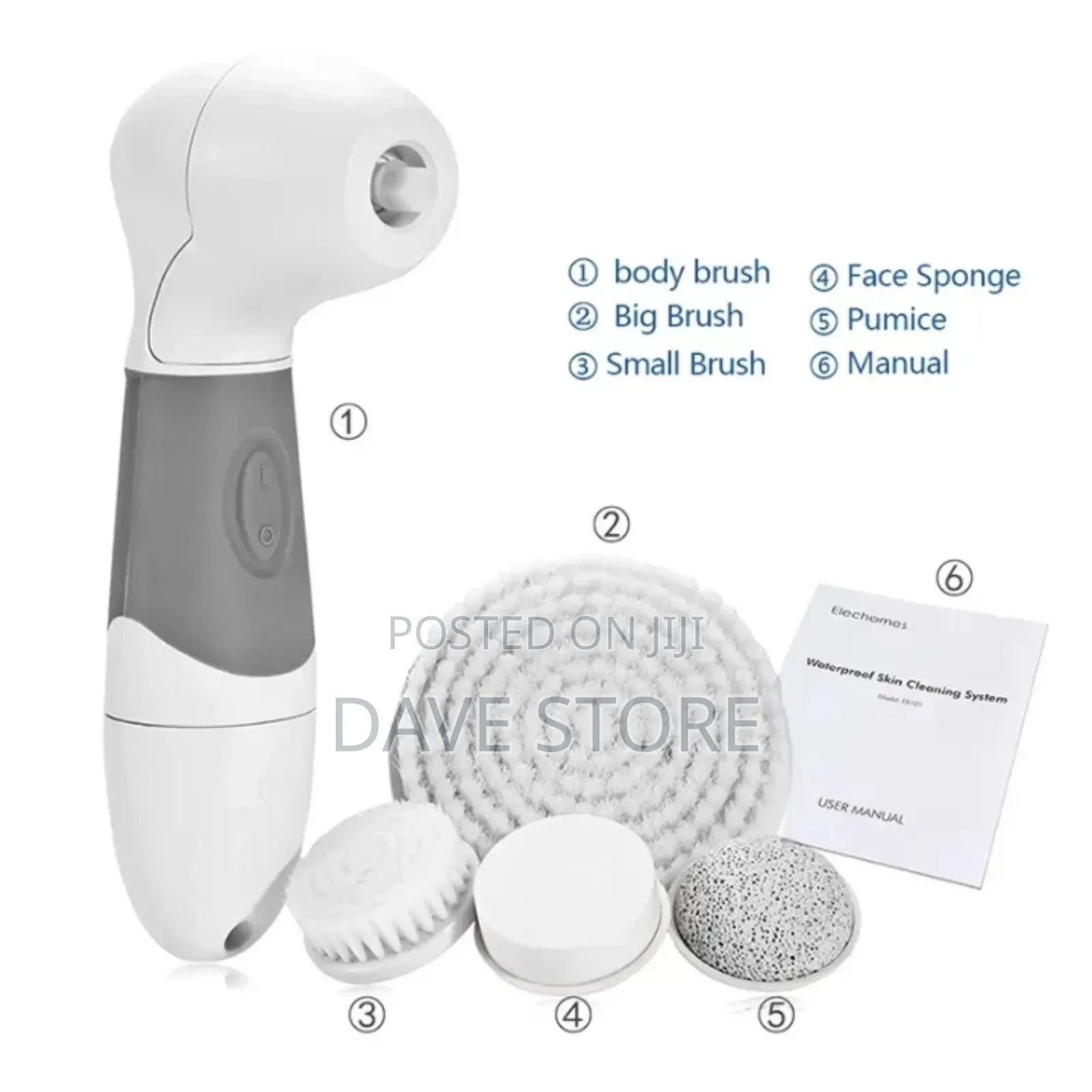 Mora 5in1 Facial Cleansing Brush