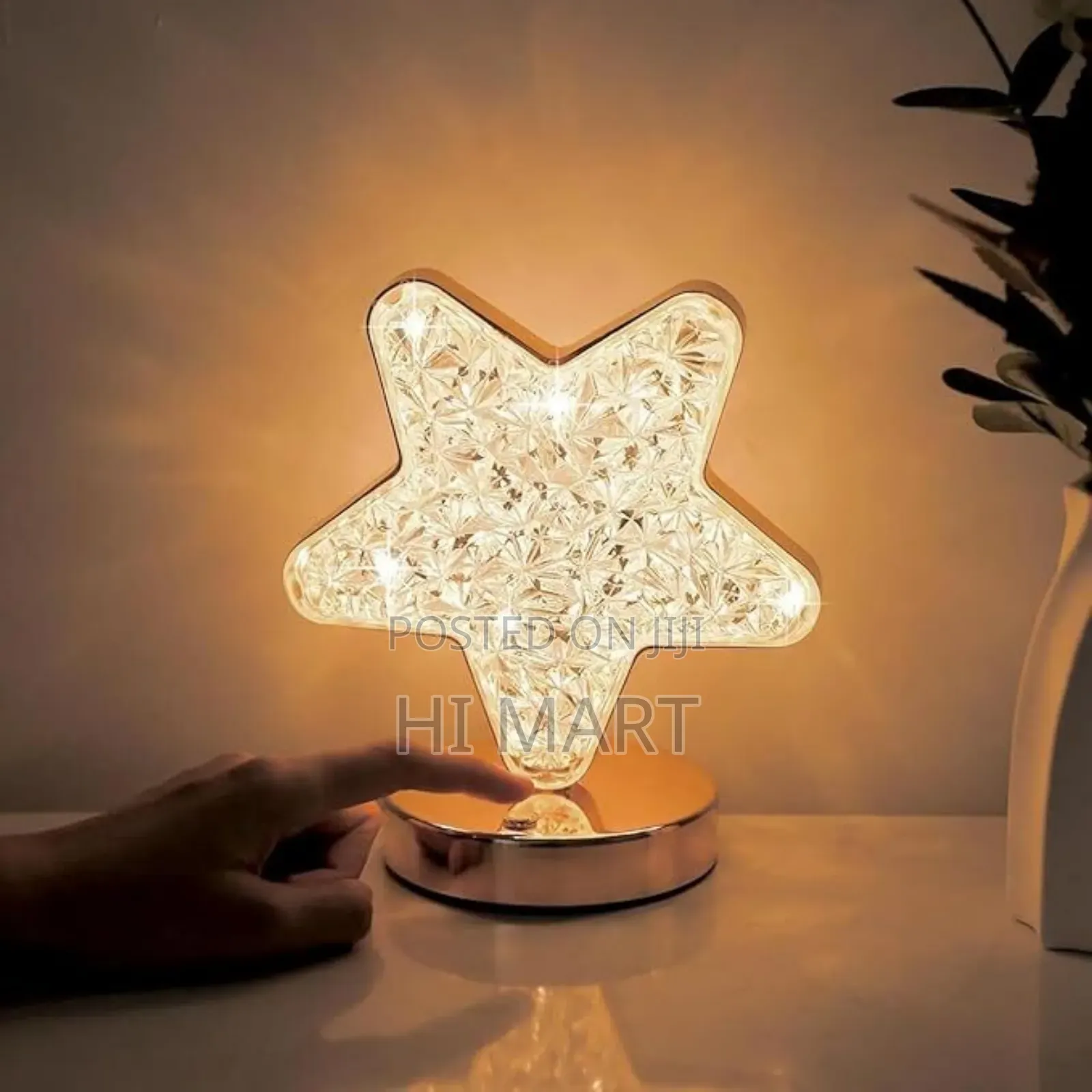 Rechargeable Crystal Table Lamp