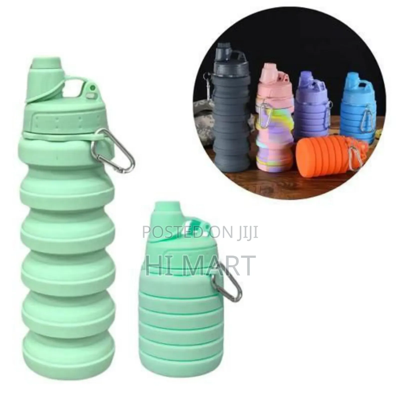 Foldable Silicone Water Bottle