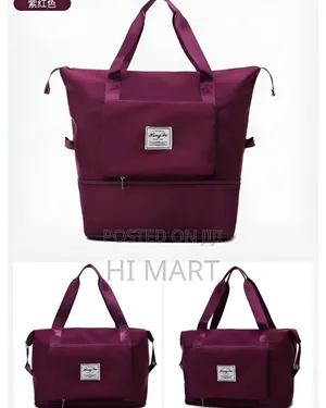 Foldable High Capacity Travel Bag