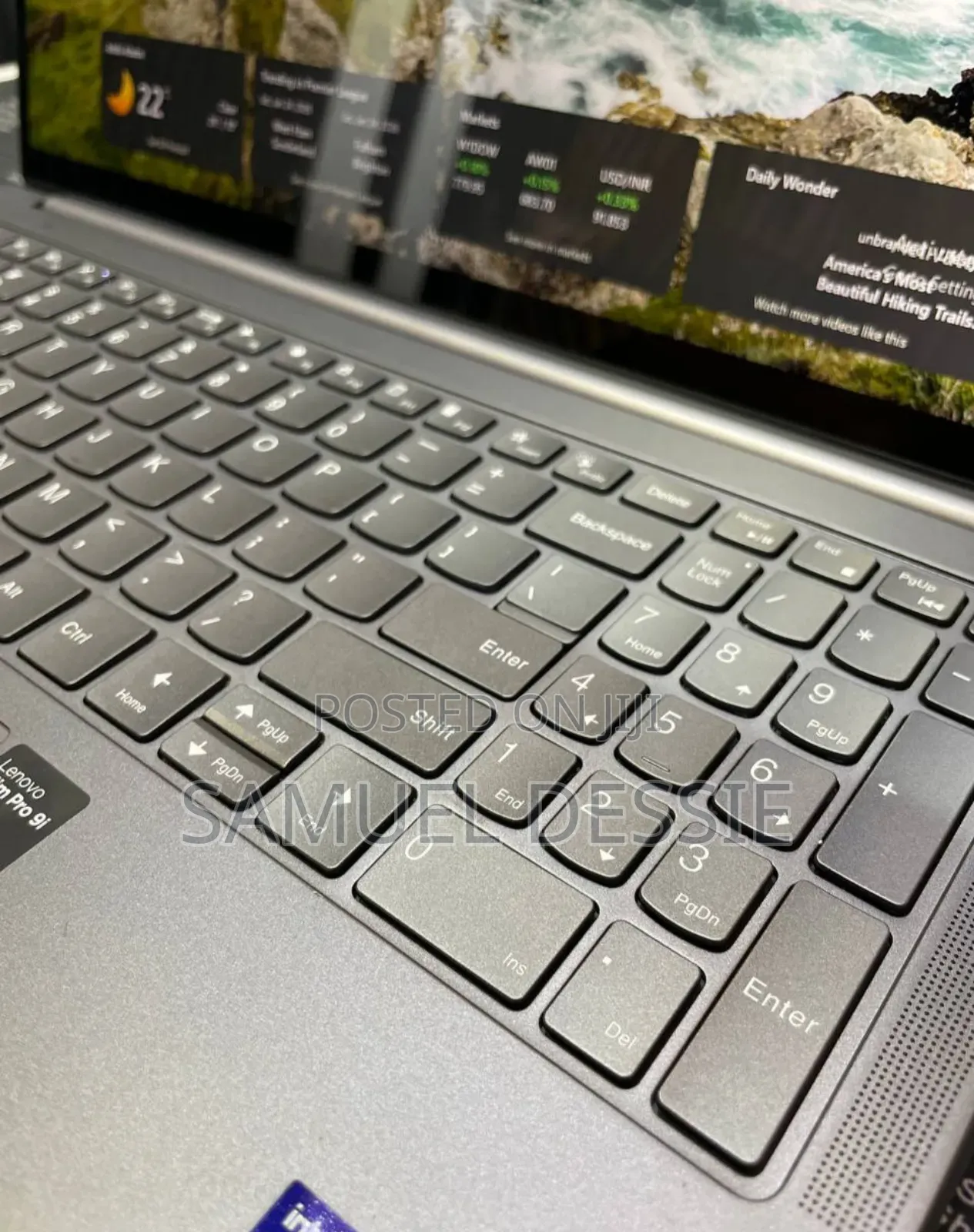 New Laptop Lenovo Yoga 9i 32GB Intel Core I9 SSD 1T