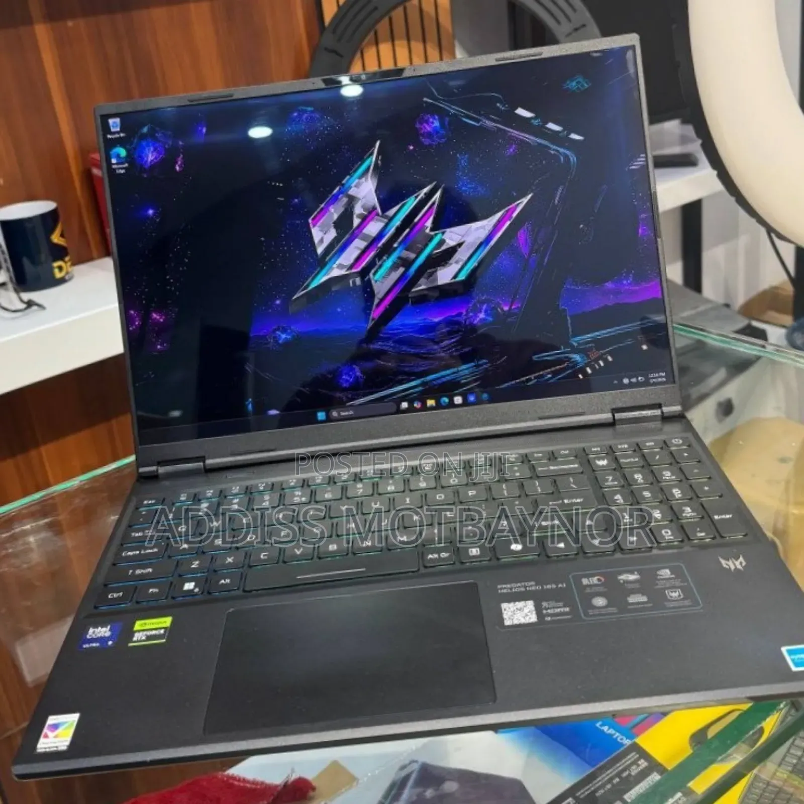 New Laptop Acer Predator Helios Neo 16 32GB Intel Core Ultra 9 SSD 1T