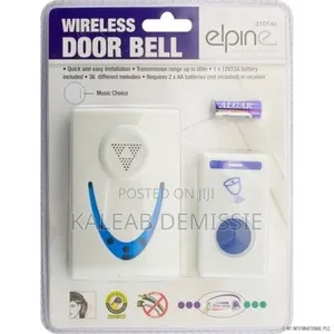 Wireless Home and Office Doorbell የበር ደወል