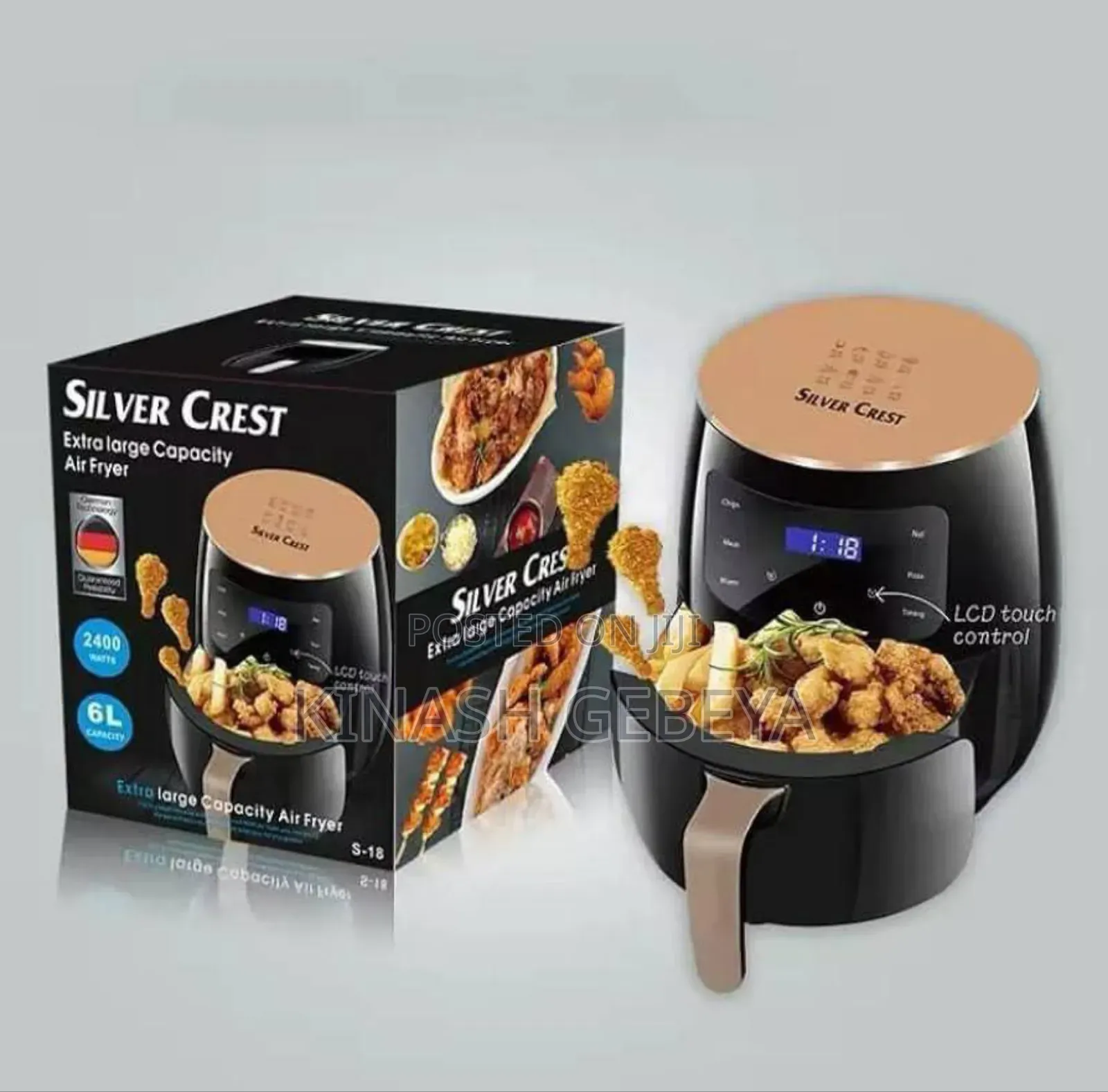 Silver Crest High Quality Air Fryer(6litre)