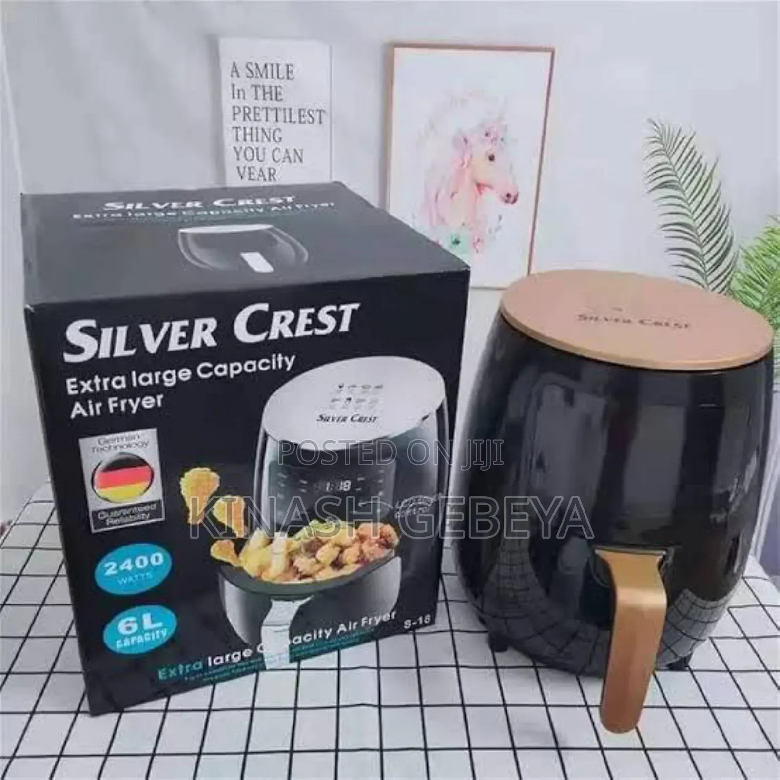 Silver Crest High Quality Air Fryer(6litre)