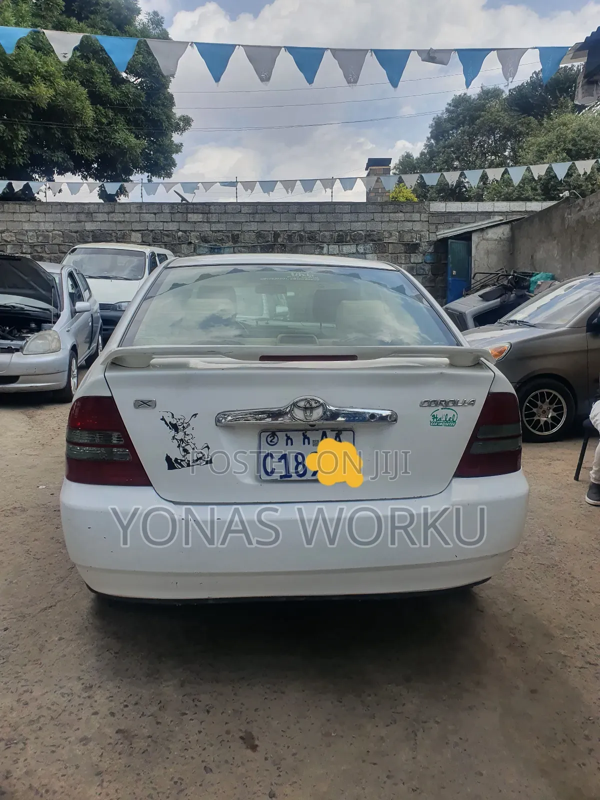 Toyota Corolla 2003 White