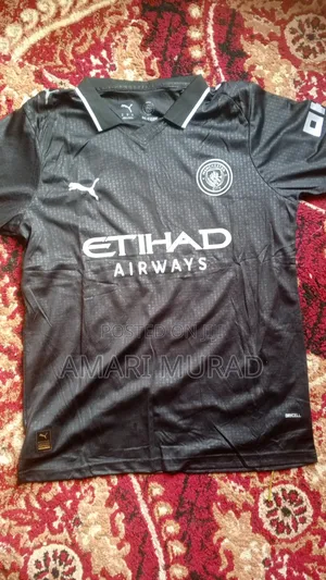 Mancity Black Shirt