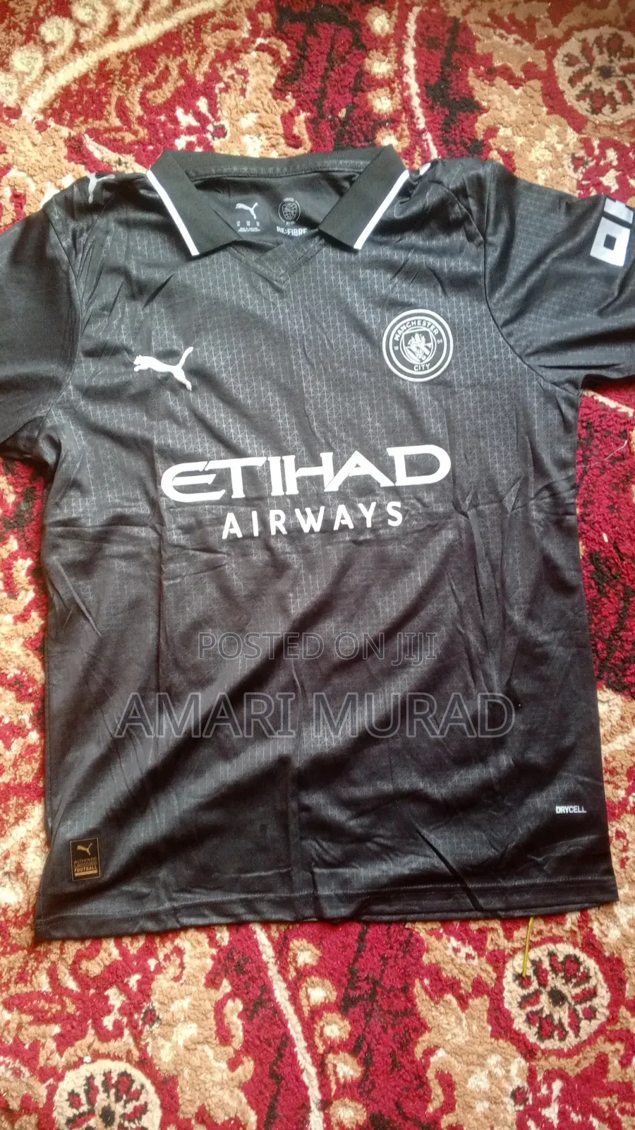 Mancity Black Shirt